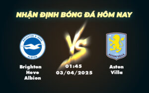 brighton hove albion aston villa 03 04 ngoai hang anh