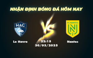 le havre nantes 30 03 ligue 1