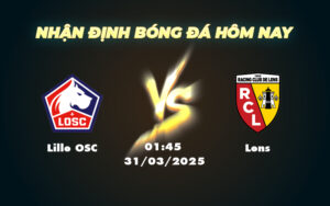 lille osc lens 31 03 ligue 1