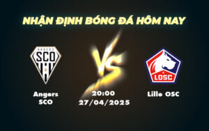 angers sco lille osc 27 04 ligue 1