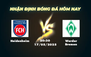 heidenheim werder bremen 17 05 bundesliga